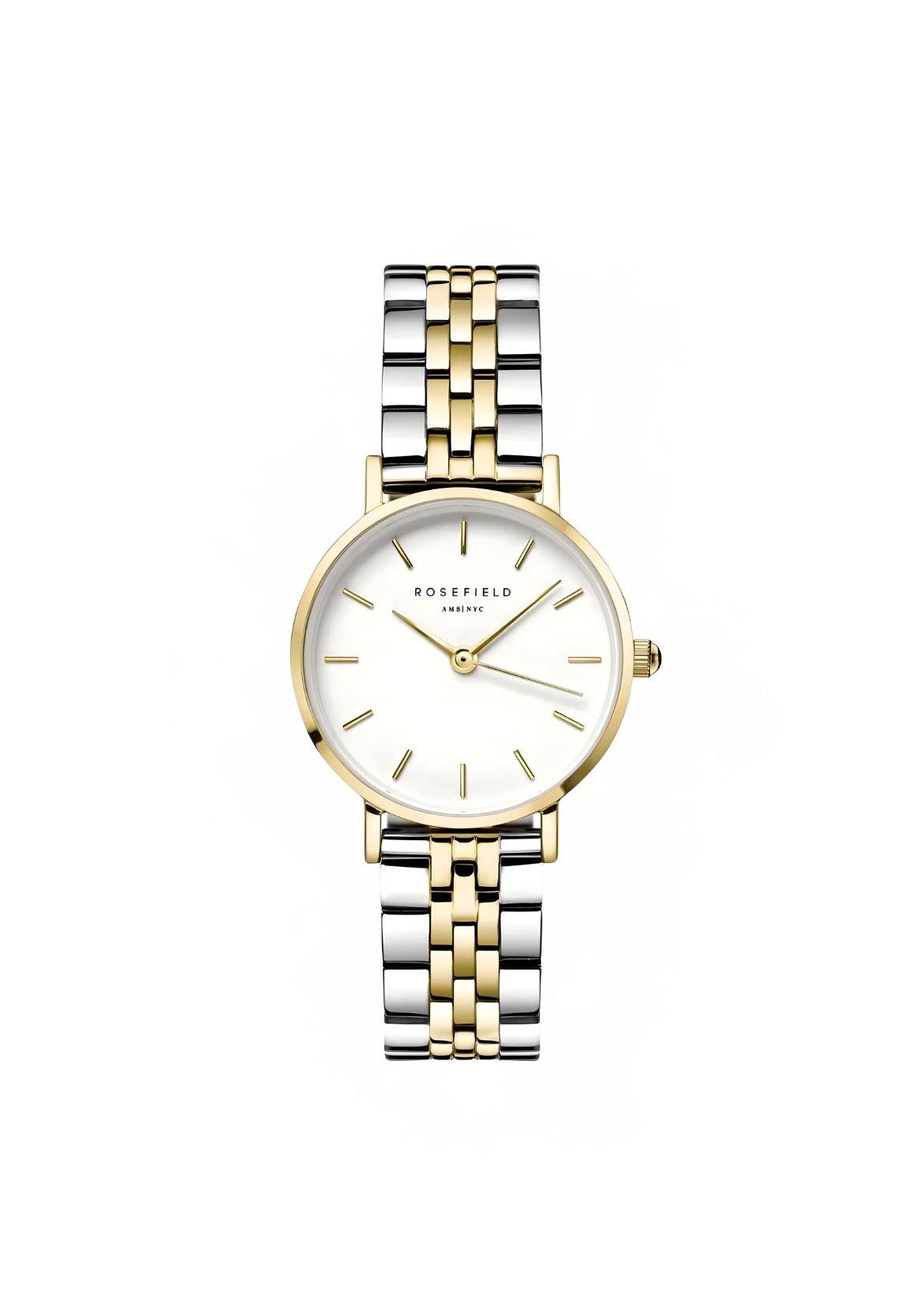 The Small Edit White Steel Silver Gold Duo 26SGD-269