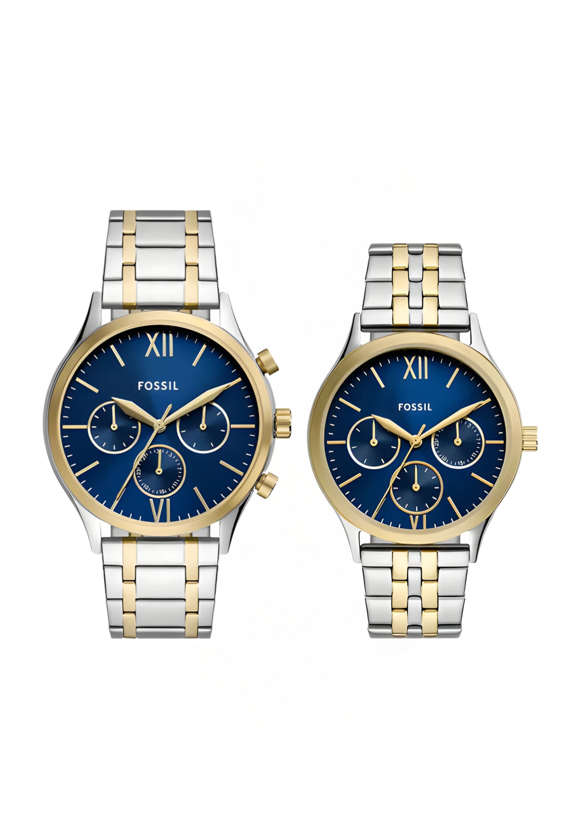 Fossil Pair Watch - BQ2900set