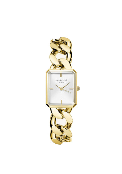 The Octagon XS Chain Watch Studio Edition White Gold SWGSG-O55
