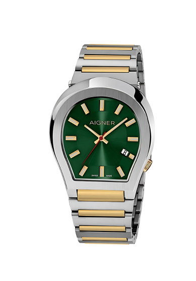 AIG MIL-G SS/GP CASE GREEN DIAL SS/GP MTL BRT ARWGG0000204