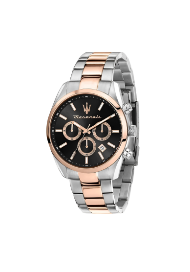 ATTRAZIONE 43 MULTI. BLK DIAL BR SS+RG R8853151002