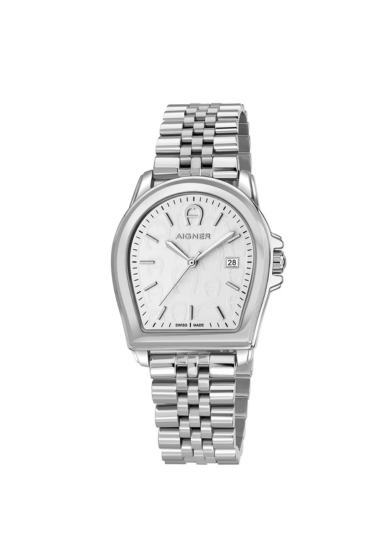 AIG VER-G SS CAS WHT MOP DIAL SS MTL BRT