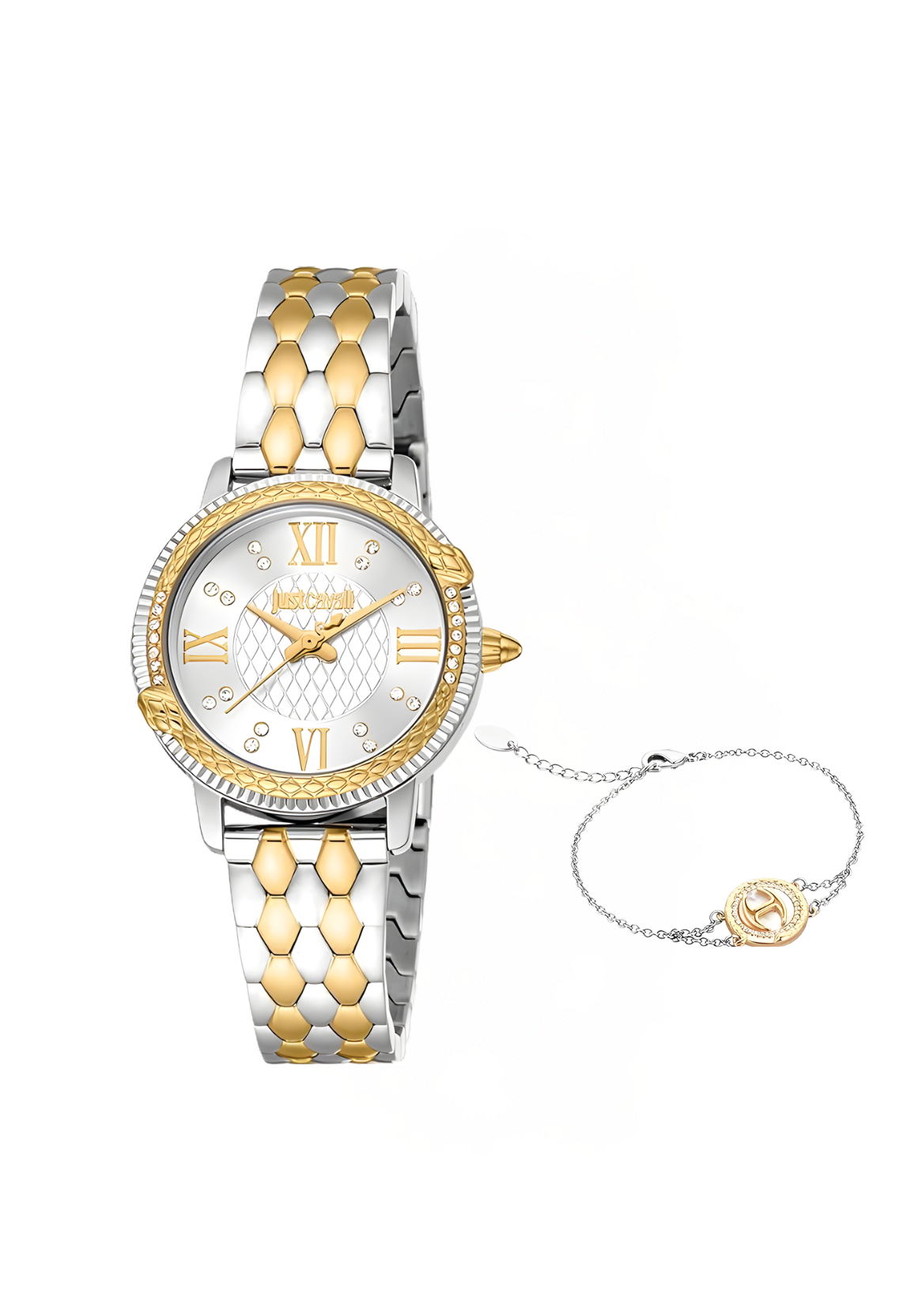 Just Cavalli SET watch - LAD SS SILV
