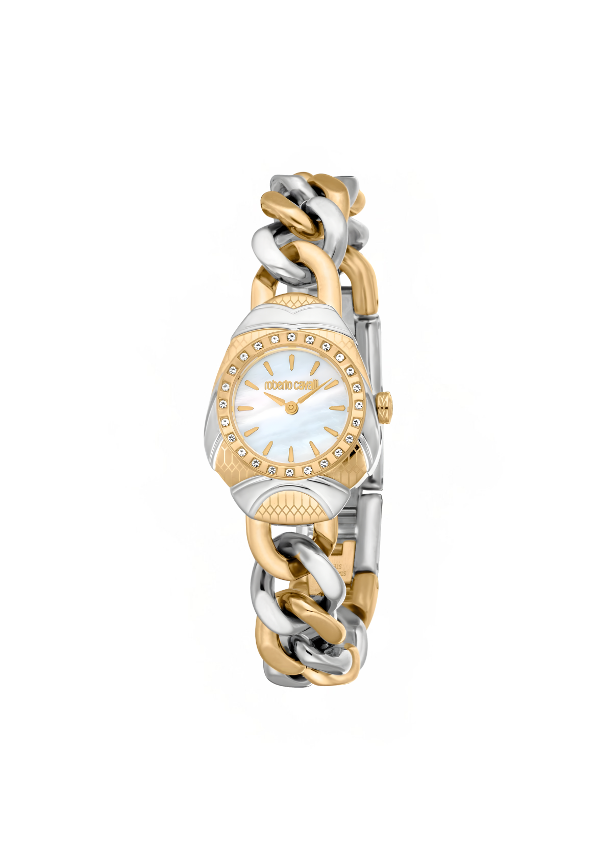 Roberto Cavalli Lady watch - LAD SS WHT