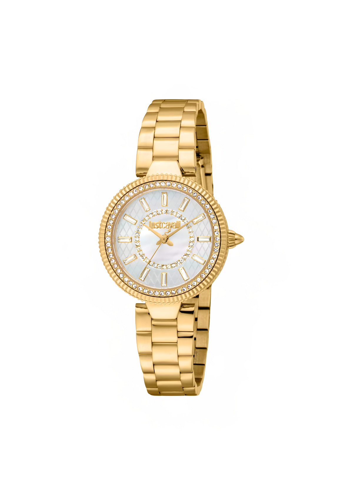 Just Cavalli Glam Chic watch - LAD SS WHT
