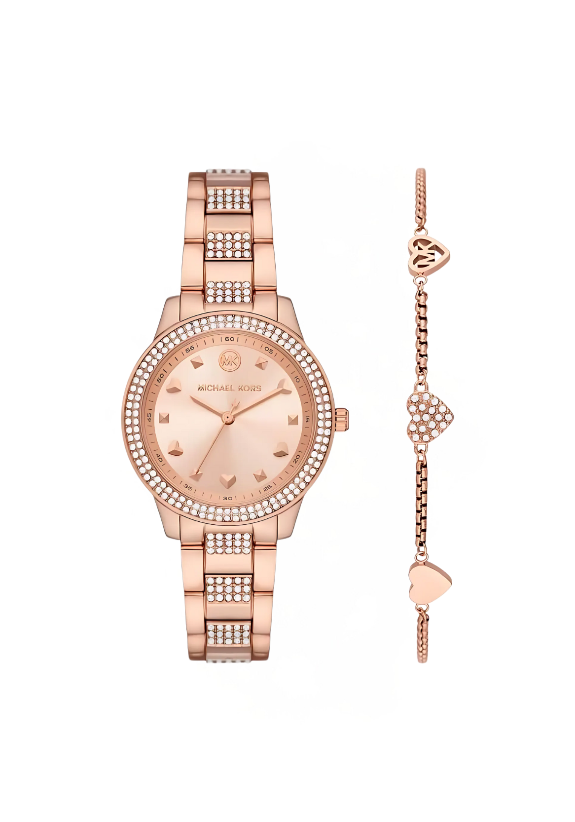 Michael kors mod tibby watch and jewelry set mk1070set