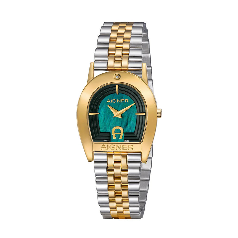 AIG VAR-L DIA GP CAS GREEN DIAL SS/GP BRT ARWLG0000512